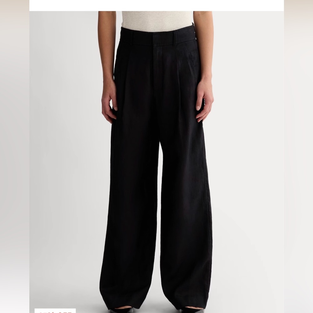 NWT Everlane The Way-High Linen Drape Pant